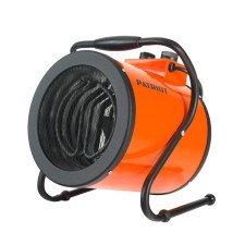 Thermal gun Patriot Pt-R 5, 220 V, 4.5 kW, 400 m3/h, stainless steel, thermostat, without a fork