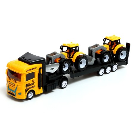 Truck inertial "Avtovos", with 2 tractors, color mix