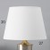 Traffic lamp with lampshade Risalux "Lori", E27, 40 W, Brass, 28 × 28 × 45.5 cm