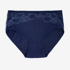 Cowards women's slips, dark blue color, size 52-54