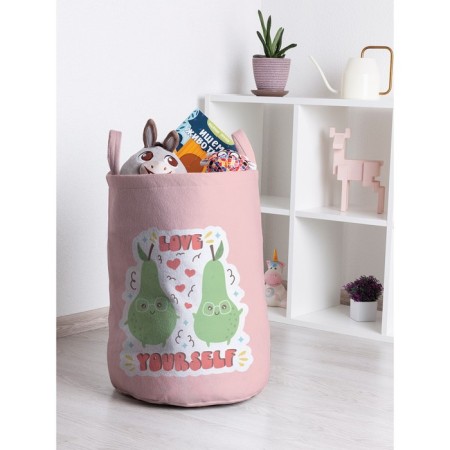 Basket for toys "Funny pears, size 35x50 cm
