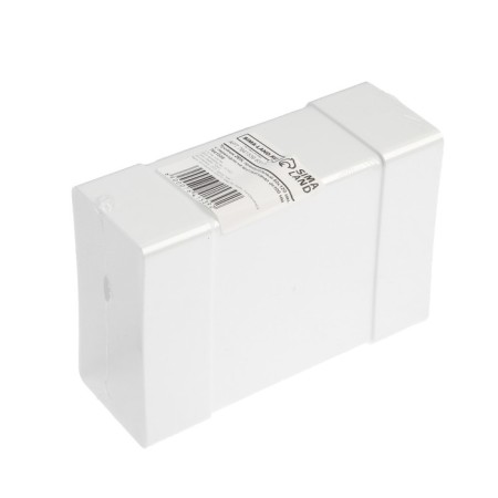 Zein tee, rectangular, 60 x 120 mm, ventilation, with the transition to a round channel d = 100 mm-5