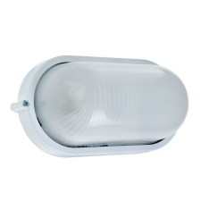 Lamp TDM NPB1401, E27, 60 W, IP54, Oval, White