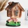 Piggy bank "hut" 21x21x32cm, color