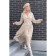 Female dress, size 52, beige color