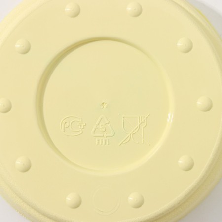 Pot for flowers with the Podon "Noble", 450 ml, d = 11 cm, yellow color-4