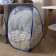 Folding basket from the Fresh Code, 36x36x58 cm, blue color