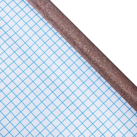 Film self -adhesive color devente, 0.45 x 1 m, 100 microns, brown with sparkles-2