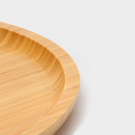 STRITA shade for serving a share, d = 35 cm, bamboo-3
