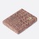 Women's wallet on the button, purple color