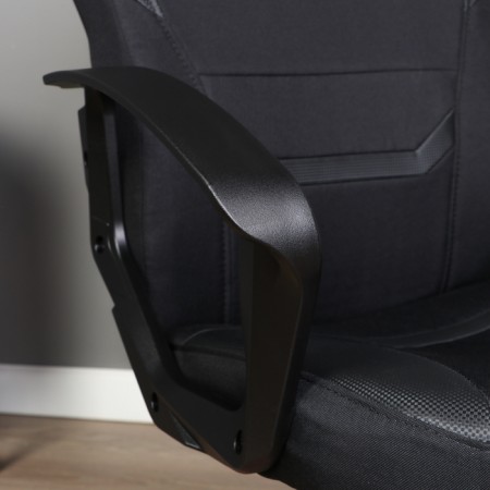 Playing chair "zombie 100" eco -leather/fabric, black-6