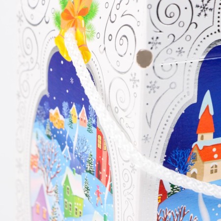 Gift New Year's "Gorodok" 21.5 x 25.6 x 11 cm-3