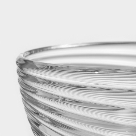 A set of glass cream cream "Svirl", 300 ml, 3 pcs-3