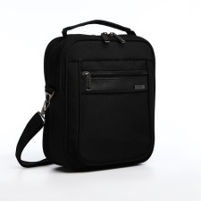 Male bag, black color