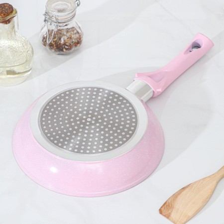 Flying frying lifting “Milimi”, d = 20 cm, induction, anti-stick coating, handle Soft-Touch, mix-2