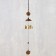 Wind Music Metal "Ganesha in the lotus" 3 bells 40 cm
