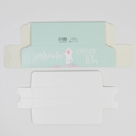 Box for Makarun, confectionery packaging “I love your smile”, 5.5 x 18 x 5.5 cm-5