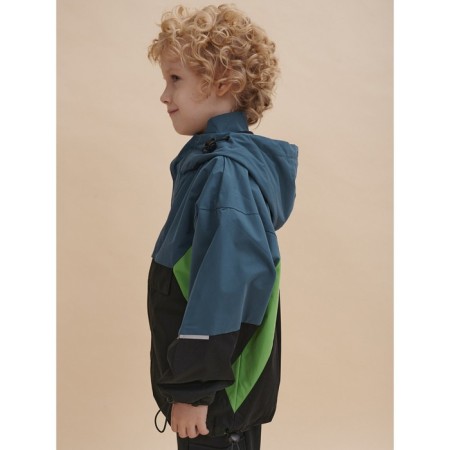 Vetrovka for boys, height 104 cm, sea wave color-7