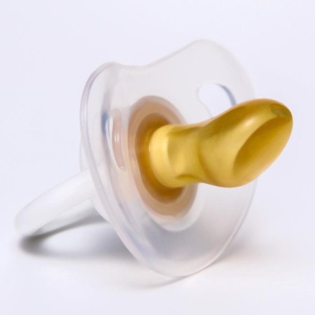 Just Lubby, orthodontic nipple, latex from 0 months.-1