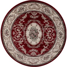 Ковёр круглый Merinos Colizey, размер 150x150 см, цвет red