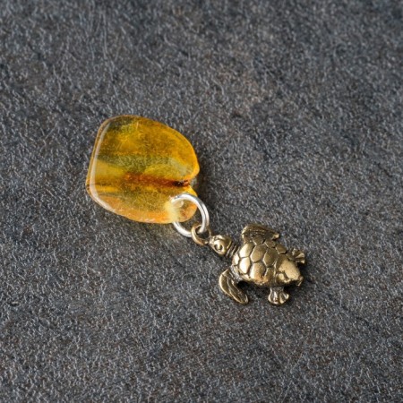 Tilesman "Turtle", natural amber-1