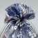 Bag Gift Organza "Silver", 16 x 24 cm +/- 1.5 cm, New Year