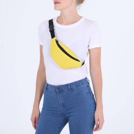 Lightning waist bag, yellow color-4