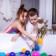 Balls for a dry pool with a pattern, ball diameter 7.5 cm, set 500 pieces, color colorful color
