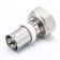 Muft-Press RIIFO OMNI, 1/2 "X 16 mm, with a pitch nut, Euroconus, nickelled brass
