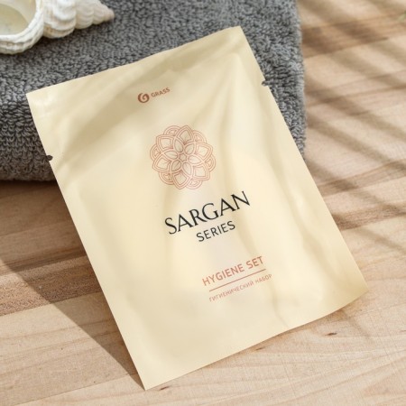 Hygienic set "Sargan" (cotton sticks, discs and nail files)