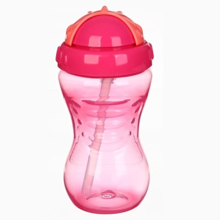 Lockpecker with silicone tube, 340 ml., Pink color-4