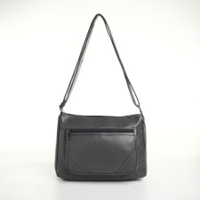 Women's bag with lightning, gray color