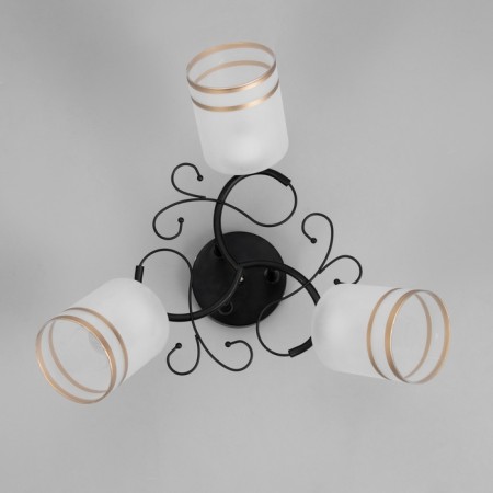 Marty chandelier 3he27 40w Black 48x48x26 cm-3