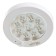 Lamp with the Lyra Movement sensor LED 8W white 21x21x2.5 cm