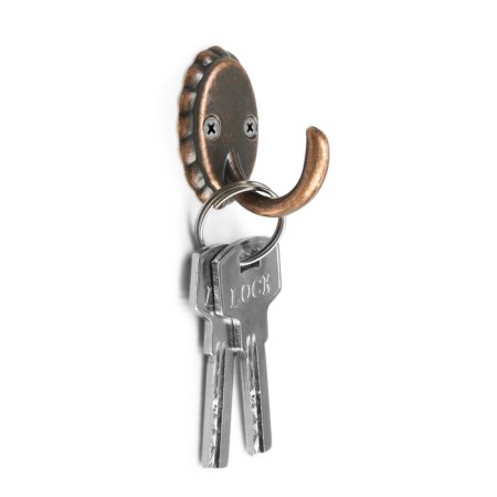 Hook furniture tundra TKO018, one -rod, old copper-1