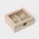 Box for storing tea bags "Ceylon", 4 cells, 16 × 13.8 × 6.5 cm