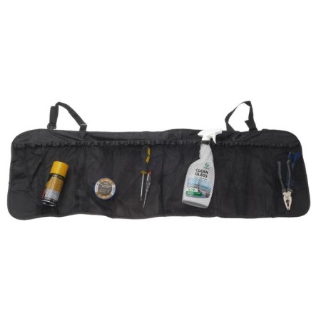 Organizer in the rear seat 105 x 33 cm, mesh-carman, black-1