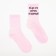 Women's socks “oh, and who is not fat now” pink color, size 23-25