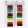 Set of threads "Rainbow", 40/2, 36.5 m, 10 pcs, color mix