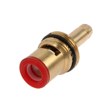 Kran-Buks 103115, 1/2 ", square, 7 x 7 mm, 90 degrees, long rod, brass-1