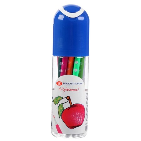 Set for children's creativity "I-artist!", 10 items (drawing and modeling) in a gift box, ZHK "Nevskaya Palette"-13