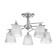 Lamp ceiling angel 52x52x27, 5x60W E27, chrome