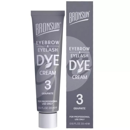 Bronsun eyebrow paint, No. 3 graphite, 15 ml