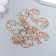 Decor for creativity Metal, enamel "Month with an asterisk" Blue 2x1.5 cm
