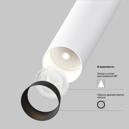 Technical C141CL-L300-6W3K-W, LED, 6 W, 30x30x341 mm, 290 lm, 3000K, white lamp-9