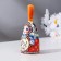 Matryoshka bell is medium with a pen, cat, mix 10 cm