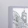 Nightlight "city" LED 3W white 3.5x15.5x21.5 cm