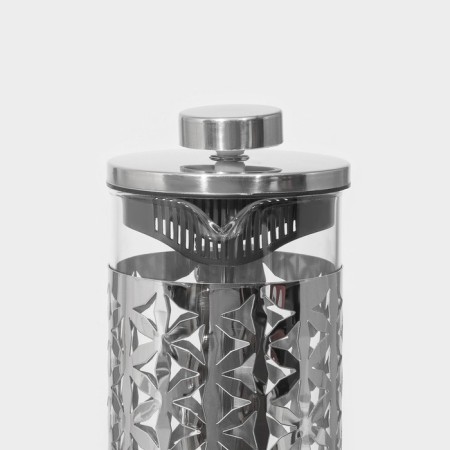 Teapot of the firefield - press "Seikho", 350 ml, glass, stainless steel-2