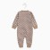 Combineson children, beige color/peas, height 56 ​​cm