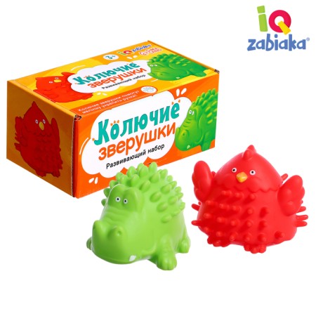 Developing set "Thorny animals", 3+